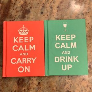 Keep Calm table books